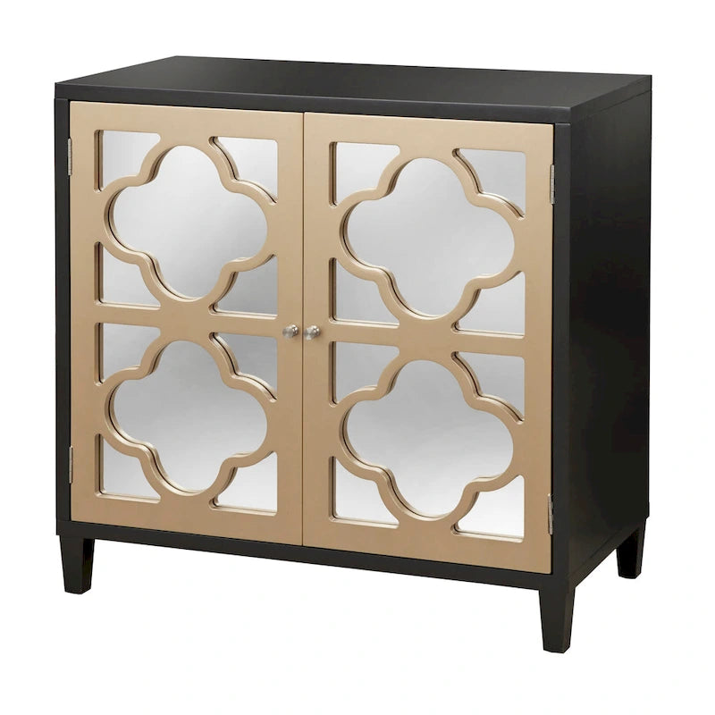 Lifestorey Broadway Mirrored Double Door Cabinet