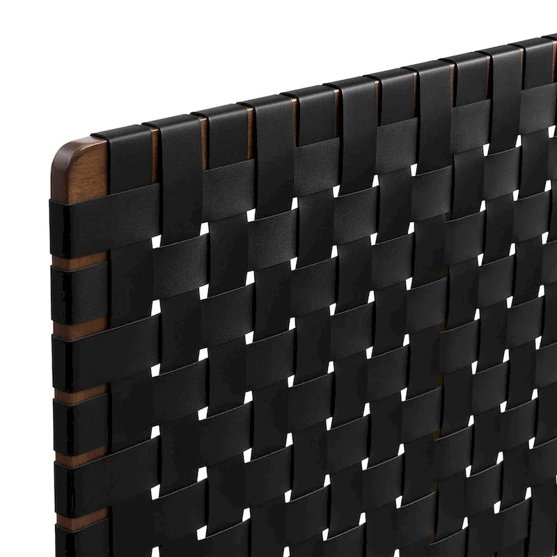 Sparta Twin/Full/Queen/King Vegan Leather Weave Headboard